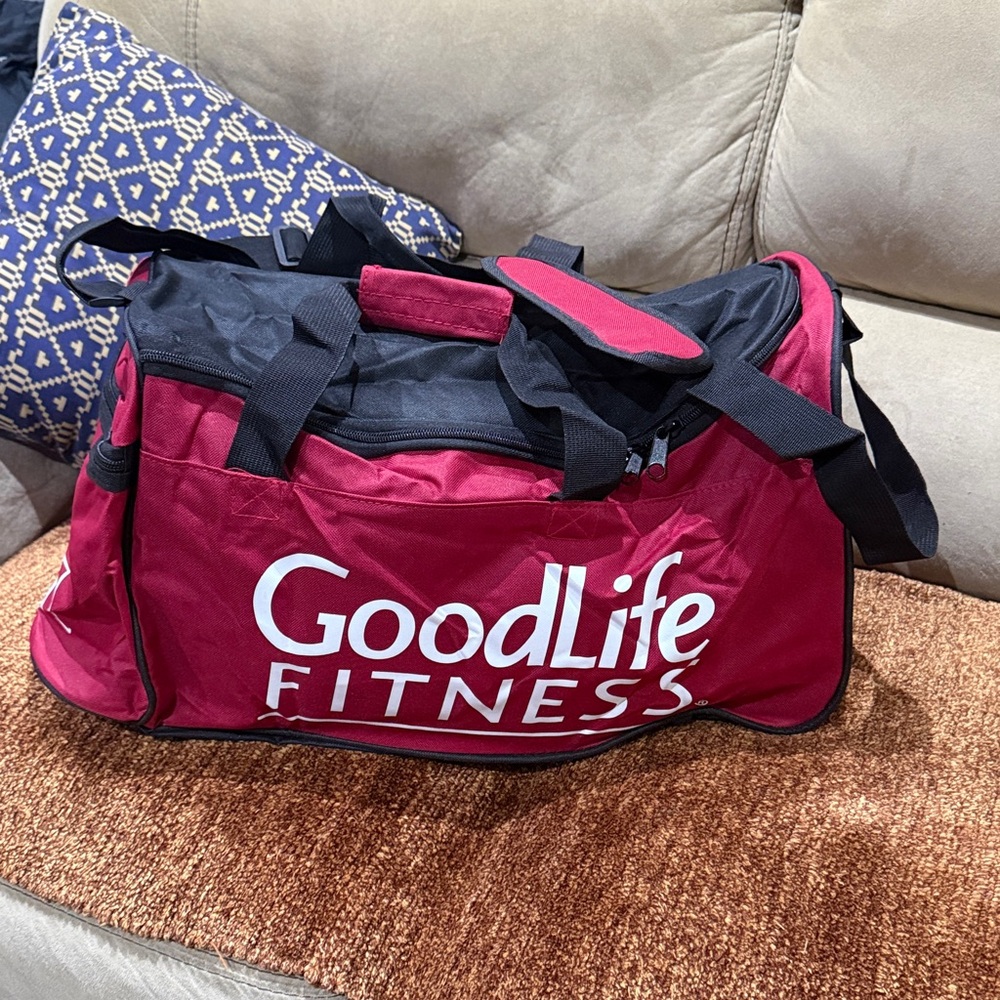 Google Red and Black Fitness Bag
